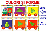 CL-8 Joc Loto Culori şi forme