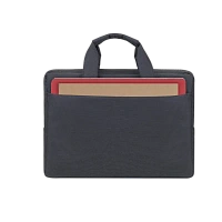 Geantă pentru Laptop Rivacase Central, 13.3", Poliester, Negru