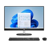 Computer All-in-One HP AI 27-cr2107ci, 27", Intel Core Ultra 5 225U, 16GB/512GB, Fără SO, Negru