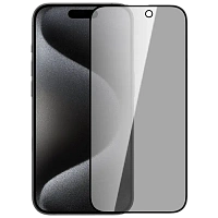 Sticlă de protecție Nillkin iPhone 15 Pro Guardian Full coverage privacy, Negru