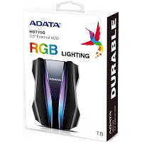 HDD portabil extern ADATA HD770G,  1 TB, Negru (AHD770G-1TU32G1-CBK)