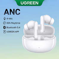 Căști Wireless UGREEN HiTune T3 cu Anulare Zgomot, Mod Transparență, Sunet Hi-Fi