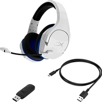 Căști gaming HyperX Cloud Stinger Core PS4, Fără fir, Alb