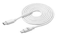 Cable de date Cellularline Power Cable, Lightning/USB Type-C, 3m, Alb