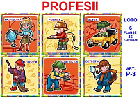 P-3 Joc Loto Profesii - Găseşte perechea