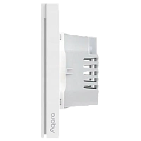 Comutator inteligent AQARA H1, Două chei сu neutru, Alb