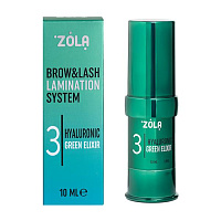 Compoziție pentru laminare ZOLA Color Lab 03 Hyaluronic Green Elixir