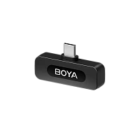 Microfon portabil pentru înregistrare vocală Boya BY-V10 V2.0, Fără fir, Negru