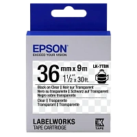 Cartuş de bandă Epson LC7TBN9, 36 mm x 9 m