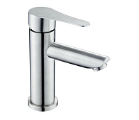 Baterie pentru lavoar WEZER EKO1A-17 Ø35 (inox satinat)