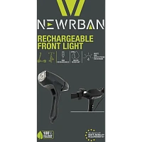 Lanternă Newrban NEWMLIGHTUSBK, Reîncărcabil, Negru