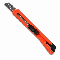 Set 5 bucati cutit cutter birou 9 mm Norma, cutit utilitar cu lama retractabila, cutter pentru hartie carton folie, cutter birou depozit DIY