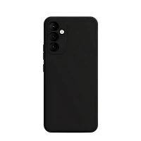 Husă Xcover Soft Touch pentru Samsung Galaxy A15, Negru