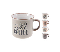Cană 285ml EH "Fresh Coffee" ceramică (22183)