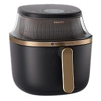 Friteuză cu aer cald Philips NA322/00, Negru | Auriu