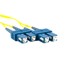 Patch cord APC Electronic FO-P007, 1m, Galben