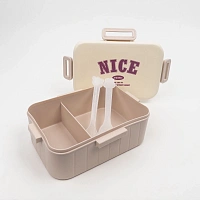 Lunch Box plastic (lingură+furculiță)