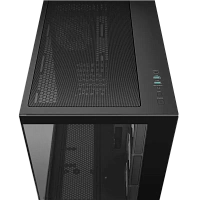 Carcasă PC Deepcool CG530 4F, Midi-Tower, Fără PSU, Negru