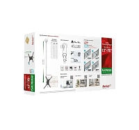 Suport TV tavan Full-motion BARKAN 4500L, Negru