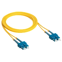 Patch cord APC Electronic FO-P008, 2m, Galben