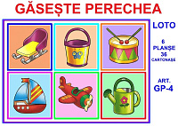 GP-4 Joc Loto Găseşte perechea