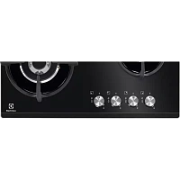 Plită pe gaz Electrolux KGG6437K, Negru