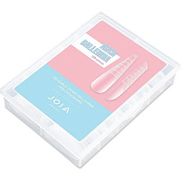 Forme superioare reutilizabile pentru extensia unghiilor JOIA vegan, migdală, 100 buc.
