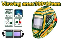 Mască de sudură cu auto-întunecare și True Color 100x60mm Jadever JDWH3503