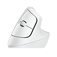 Mouse Wireless Logitech Lift Vertical pentru Mac, Alb