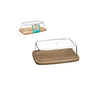 Untieră cu capac Five 19x12.5x6cm - suport bambus (50055)