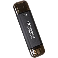 SSD portabil extern Transcend ESD310C, 1 TB, Negru (TS1TESD310C)