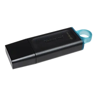 Memorie USB Kingston DataTraveler Exodia, 64GB, Negru/Albastru