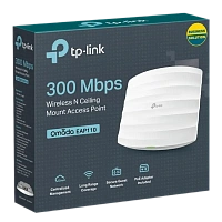 Punct de acces fără fir TP-LINK EAP110, 300 Mbps, Alb