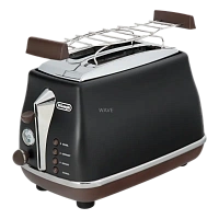 Toaster DeLonghi CTOV 2103 BK, Negru