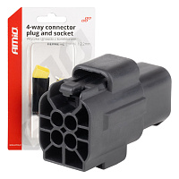 04348 Set Mufa sii conector 4 PIN 2.2mm