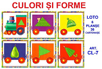 CL-7 Joc Loto Culori şi forme