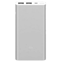 Acumulator extern Xiaomi Power Bank 2S, 10000mAh, Argintiu