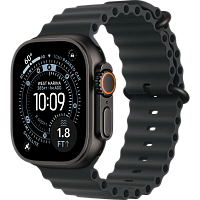 Ceas inteligent Apple Watch Ultra 3, 49mm, Black Ocean