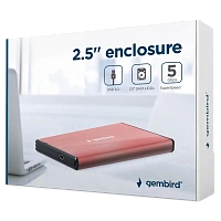Carcasă externă Gembird EE2-U3S-3-P, Roz (EE2-U3S-3-P)