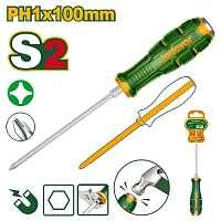 Șurubelniță cruce mecanică (cu lovire) PH1x100mm JDQJ2214 Jadever