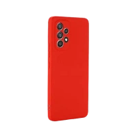 Husă Xcover Galaxy A03 - Liquid Silicone, Roșu