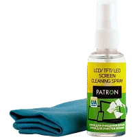 Set de curățare Patron F3-015, pentru ecrane LCD/LED