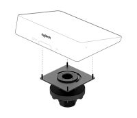 Suport de masă Logitech Tap, Negru