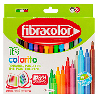 Carioci 18 cul  lavabile  Fibracolor 10539SW018SE