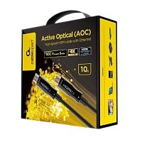 Cablu Video Cablexpert CCBP-HDMI-AOC-10M-02, HDMI - HDMI, 10m, Negru