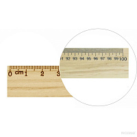 Rigla lemn 100cm  80100M