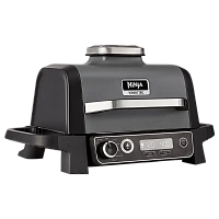 Grătar electric Ninja Woodfire OG701EU, 2400W, Gri