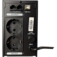 UPS  Ultra Power 1000VA/600W (3 steps of AVR, CPU controlled, USB) metal case, LCD display