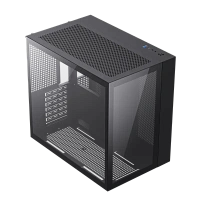 Carcasă PC Gamemax Infinity, Midi-Tower, Fără PSU, Negru