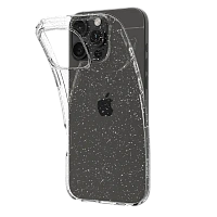 Husă Spigen iPhone 16 Pro Liquid Crystal, Cristal cu sclipici